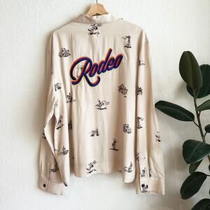 Dinner Service Orville Peck X DSNY Rodeo Top Mens XL Zip Rockabilly Cowboy